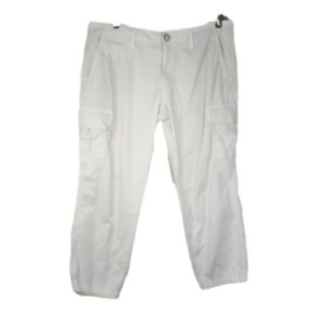 Sanctuary White Cargo 100% Cotton Pants Size 31